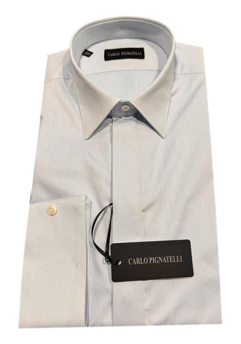 Classic plain shirt C. PIGNATELLI | shirts | C4.CP001.B3GRI000640